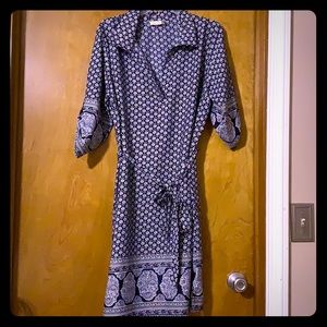 Peach Couture blouse dress